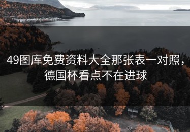 49图库免费资料大全那张表一对照，德国杯看点不在进球